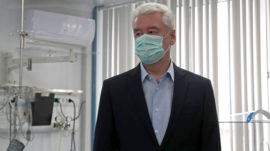 Moscow ‘Nowhere Near’ Its Coronavirus Peak, Mayor Warns