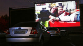 Coronavirus Lockdown Prompts Russian Company to Open Drive-Ins