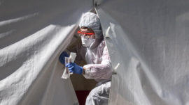 Russians Check Virus Status as Moscow Rolls Out Mass Testing