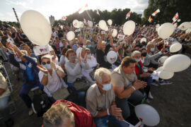 Tens of Thousands Rally in Belarus Despite Pre-Election Crackdown