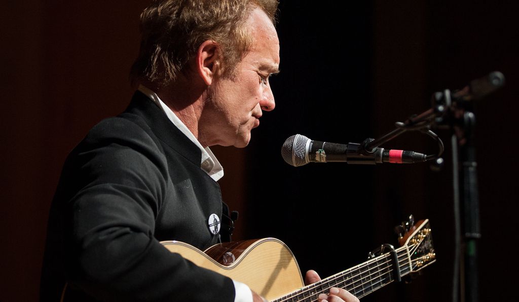 Sting concluded the evening with a soulful live rendition of 
