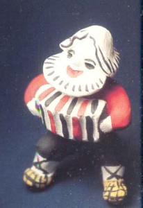 Figurine of an accordion-player 