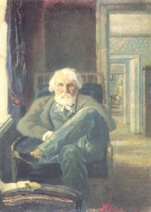 Portrait of I.Turgenev