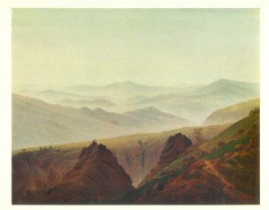 Caspar David Friedrich, Morning in the Hills