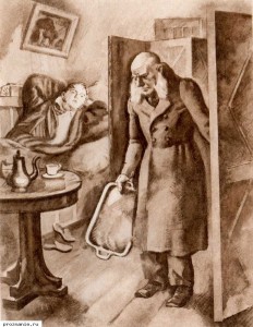  "Oblomov". Illustration N. Shcheglov