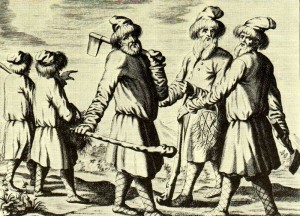 Engraving from the book by A. Oleary. XVII.