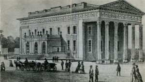 The first building in Odessa.