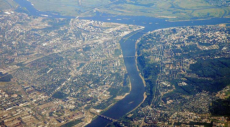 view to Nizhny Novgorod