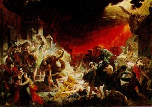 Karl Briullov (1799 - 1852). Last Day of Pompeii. 1830 - 1833 years.