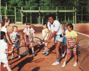 Die Tennisakademie von Sauri Abuladse