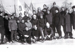 Veteranen des Schlittschuhlaufs von Nischni Nowgorod