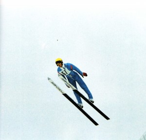 Pavel Kustow im Flug