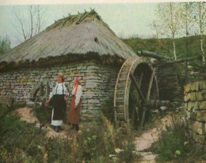 "Water Mill" of Lomachintsy. Chernivtsi region. 19th century.