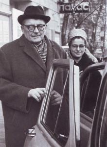 Dmitrij Schostakowitsch mit seiner Gattin