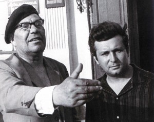 Nikolaj Rylenkow und Jurij Adrianow, die Dichter aus Nischni Nowgorod, 1968