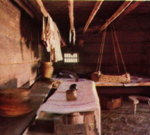 Interior hut