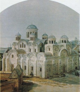 Tithe church. X century