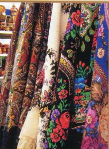 Shawls Russia.