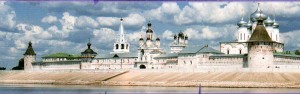 The Nizhny Novgorod region. Lyskovo. Makaryev monastery in the summer.