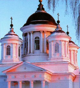 The Nizhny Novgorod region. Lyskovo. Dome Makarievsky monastery.