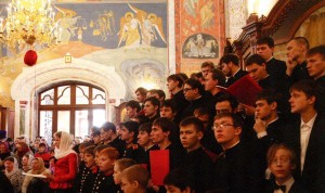 The choir at the Seminary 