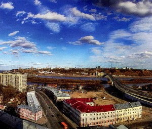 lower part of Nizhny Novgorod.