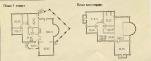 The plan of the attic