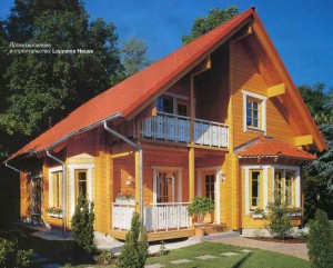 wooden house