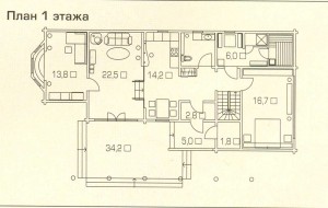 Plan 1 floor house