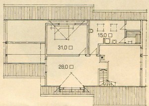 The plan of the elegant home.