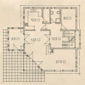 Plan 1 floor of the house of the rising sun.