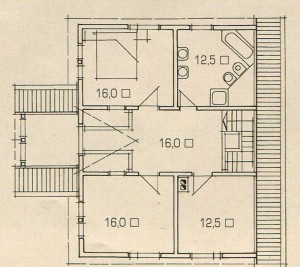 Plan 2 floor of the house of the rising sun.