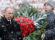 Vladimir Putin laid a wreath