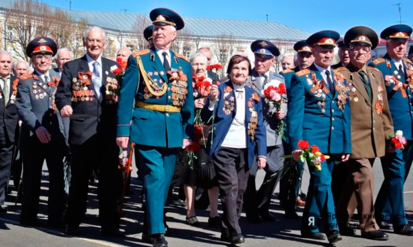 Around eight million people take part in Victory Day celebrations