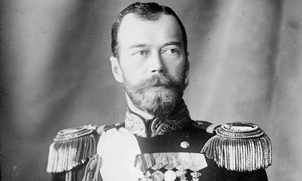 to Russian Czar Nicholas II