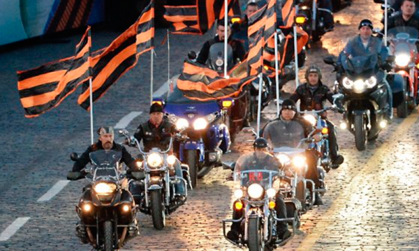 in Russian-led VE Day rally