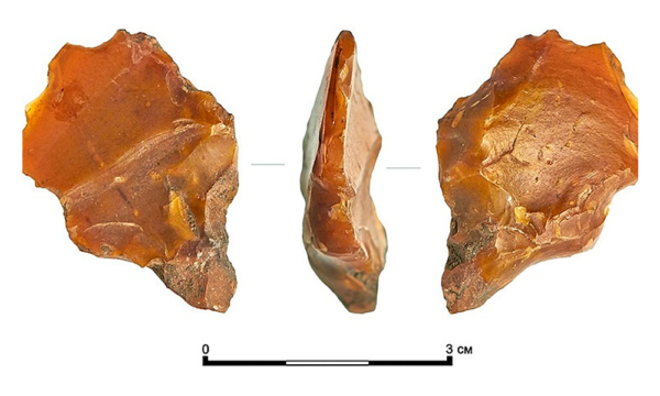 Construction works help archaeologists unearth Stone Age relics