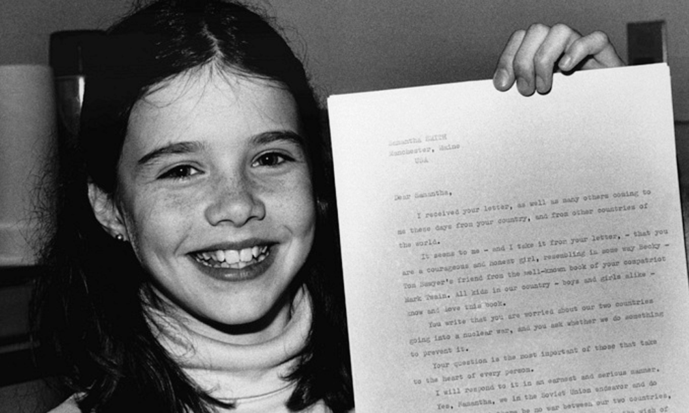 Samantha Smith: 10-year-old Goodwill Ambassador that embraced warmth during the Cold War