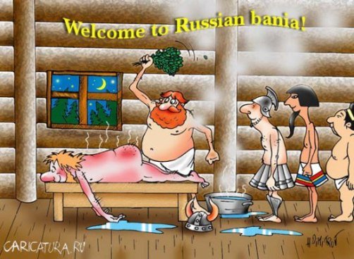 Russian sauna
