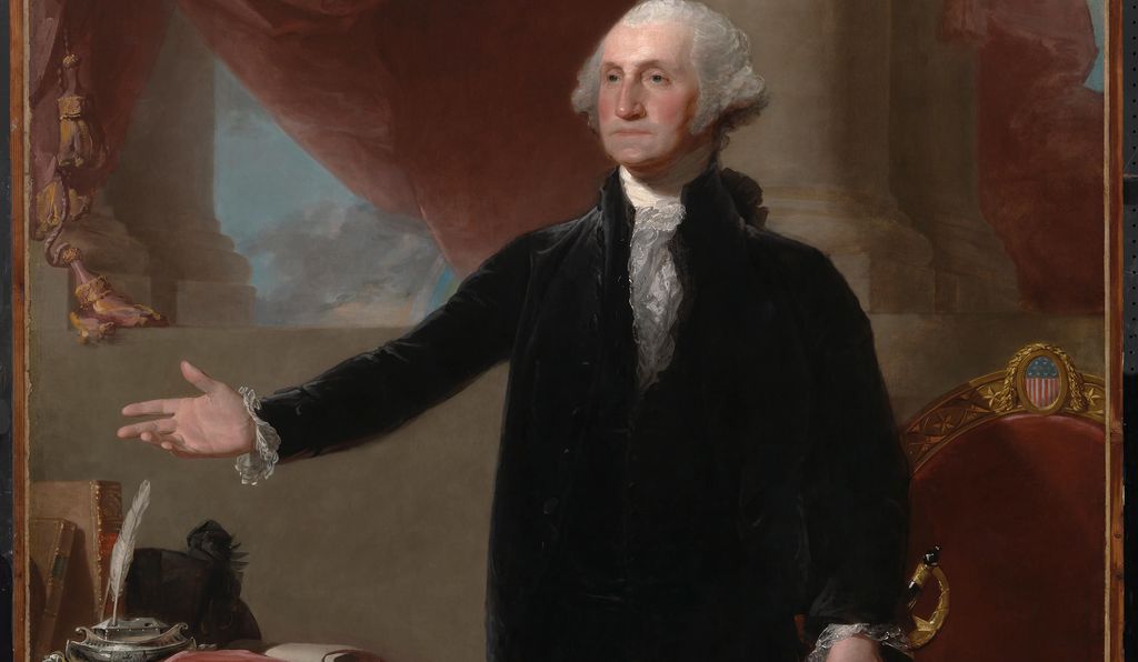 A Rainbow Shines Anew in National Portrait Gallery’s Iconic George Washington Portrait 