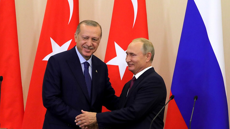 Putin Challenges Erdogan Over Syria as U.S. Exit Bolsters Russia