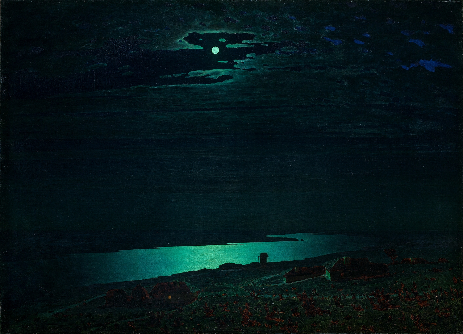 "Night on the Dnieper" 1882 Arkhip Kuindzhi