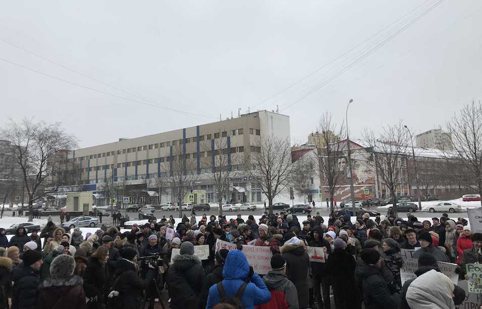 Thousands Protest Against Moscow’s Plan to Dump Its Trash in Russian Regions