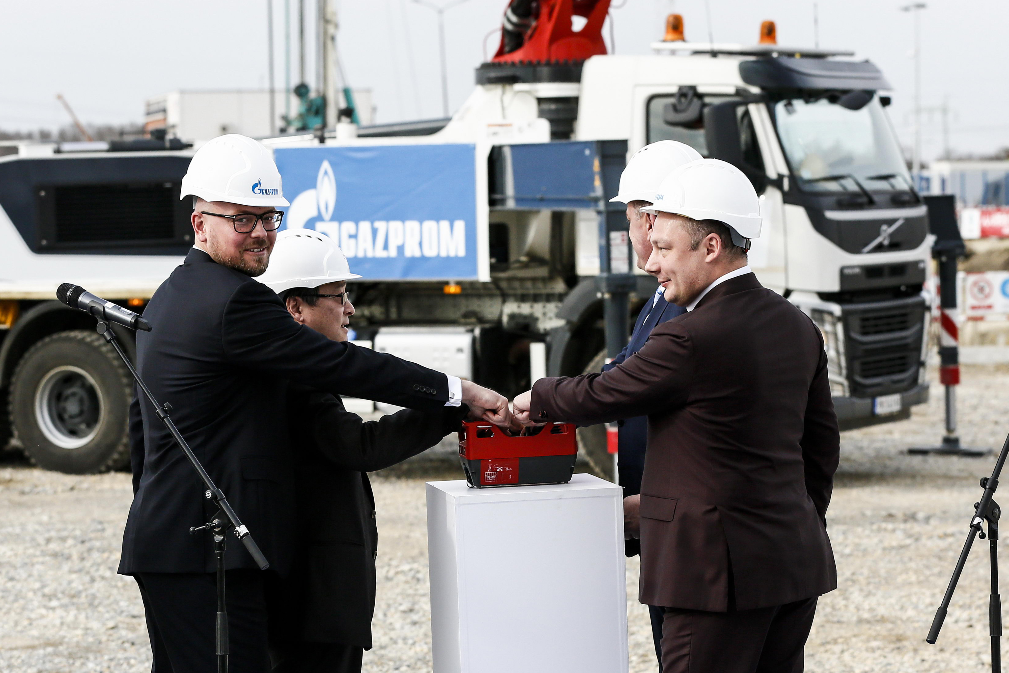 Gazprom starts building thermal power plant in Serbia