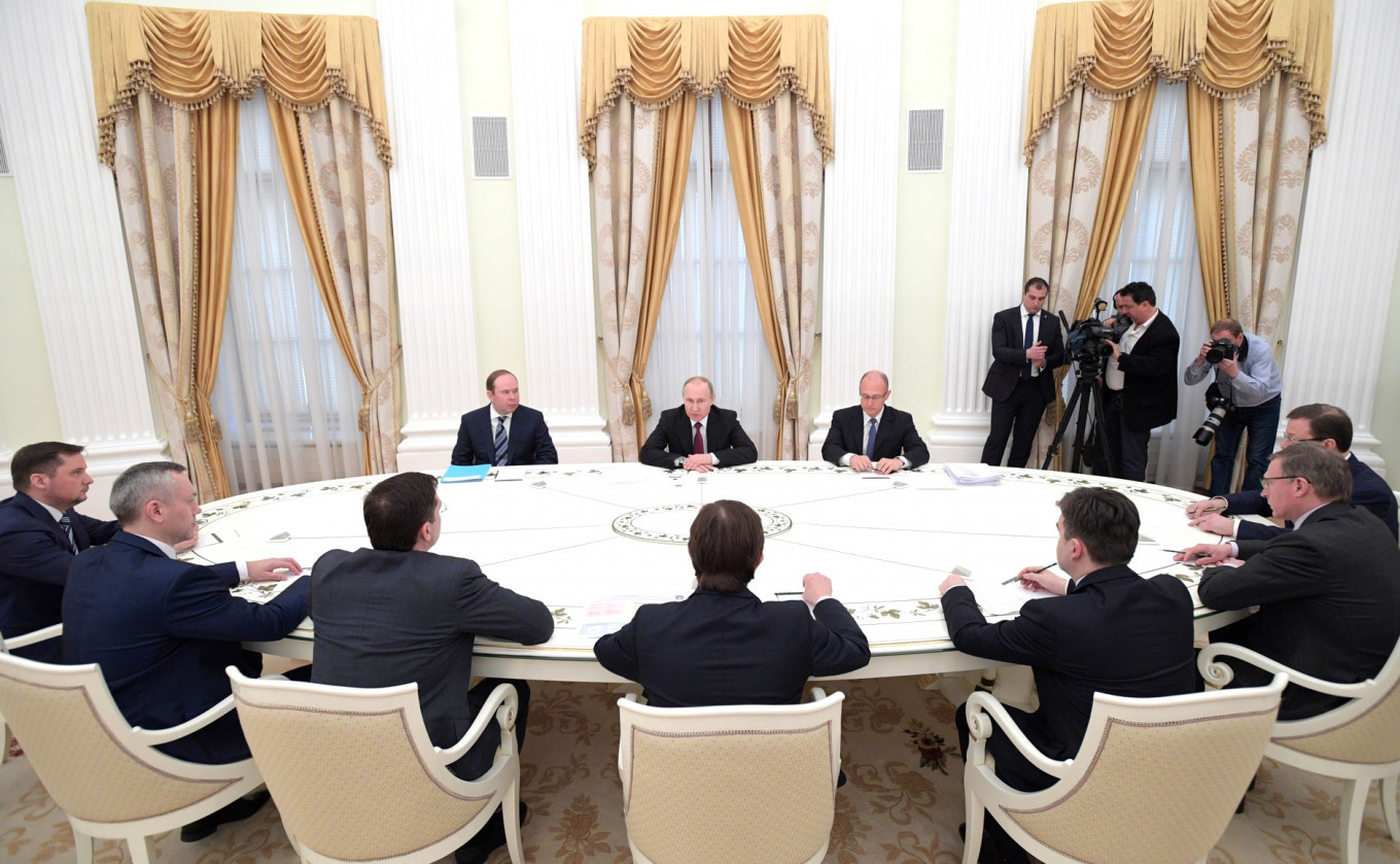 Putin Reshuffles Regional Governors Ahead of 2019 Vote