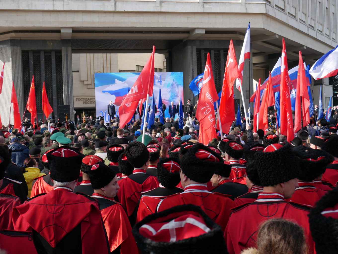 Thousands March in Crimea to Mark Fifth Anniversary of Russia’s Annexation