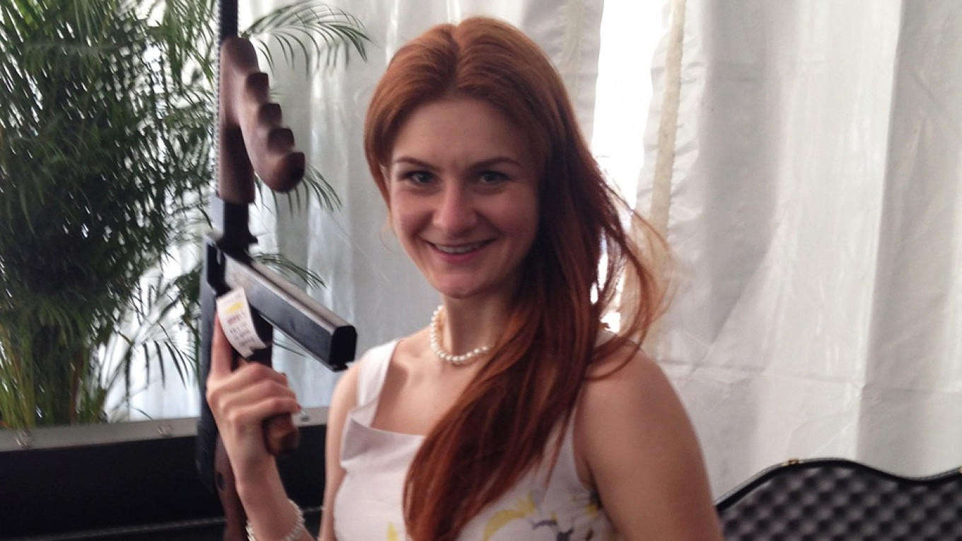 Admitted Russian Agent Butina Asks U.S. Court to Be Lenient