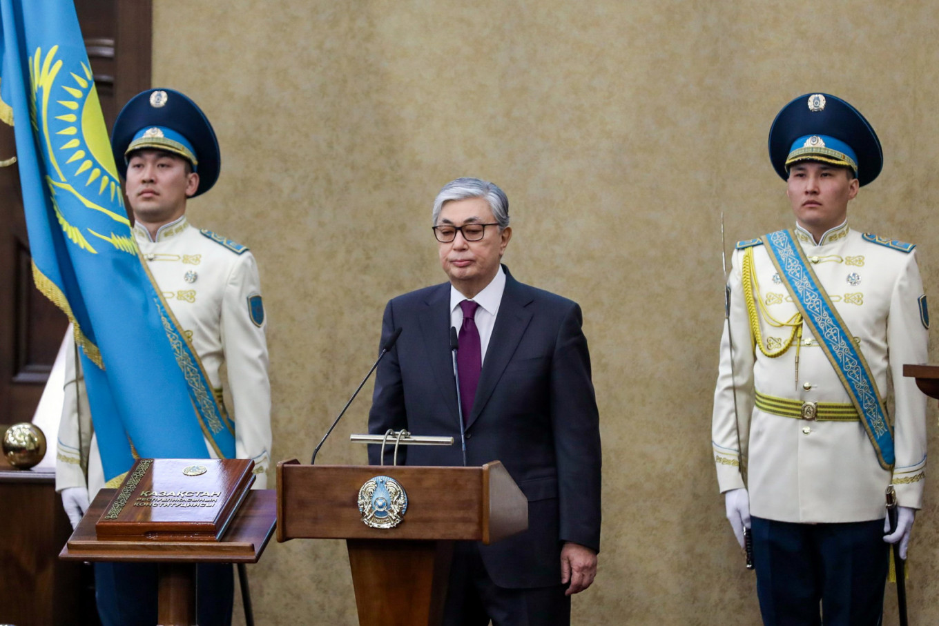 New Kazakh Leader Vows to Keep Friendly Ties With Russia