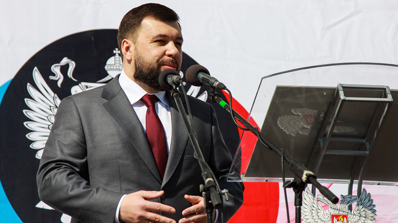 Rebel Leader Says East Ukraine Wants to Join Russia