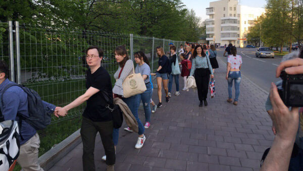 Clashes Erupt During Protest at Russian Church Construction Site